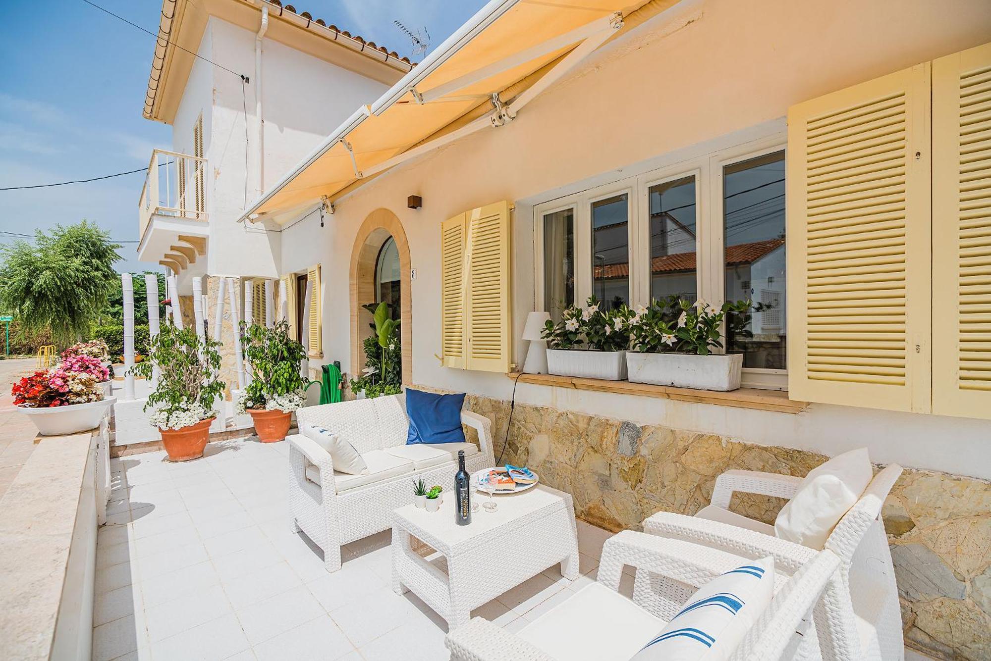 Villa Bambu Port de Pollença Exteriör bild